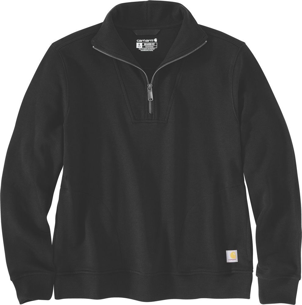CarharttDamenFiberSeriesHalf-ZipSweatshirt106451Black-XS
