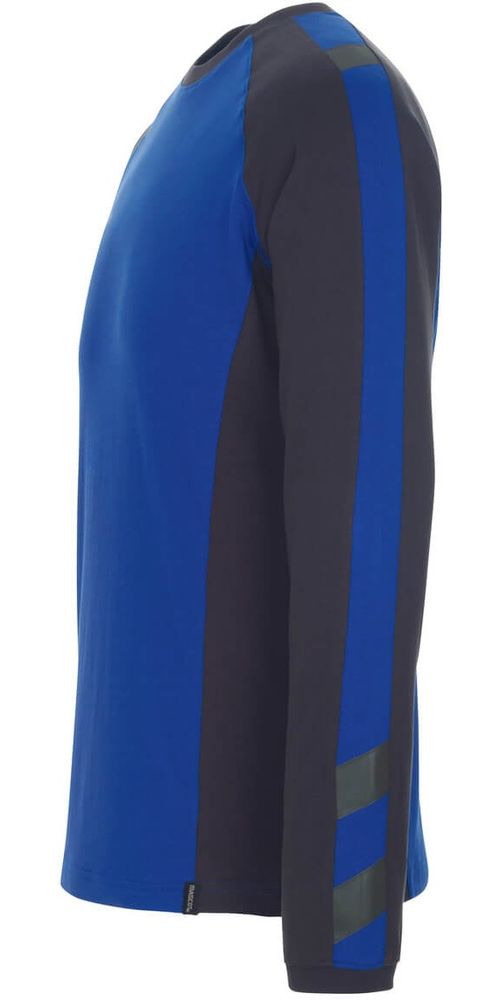 MascotT-ShirtLangarmBielefeldUnique50568-959KornblauSchwarzblau-XXL