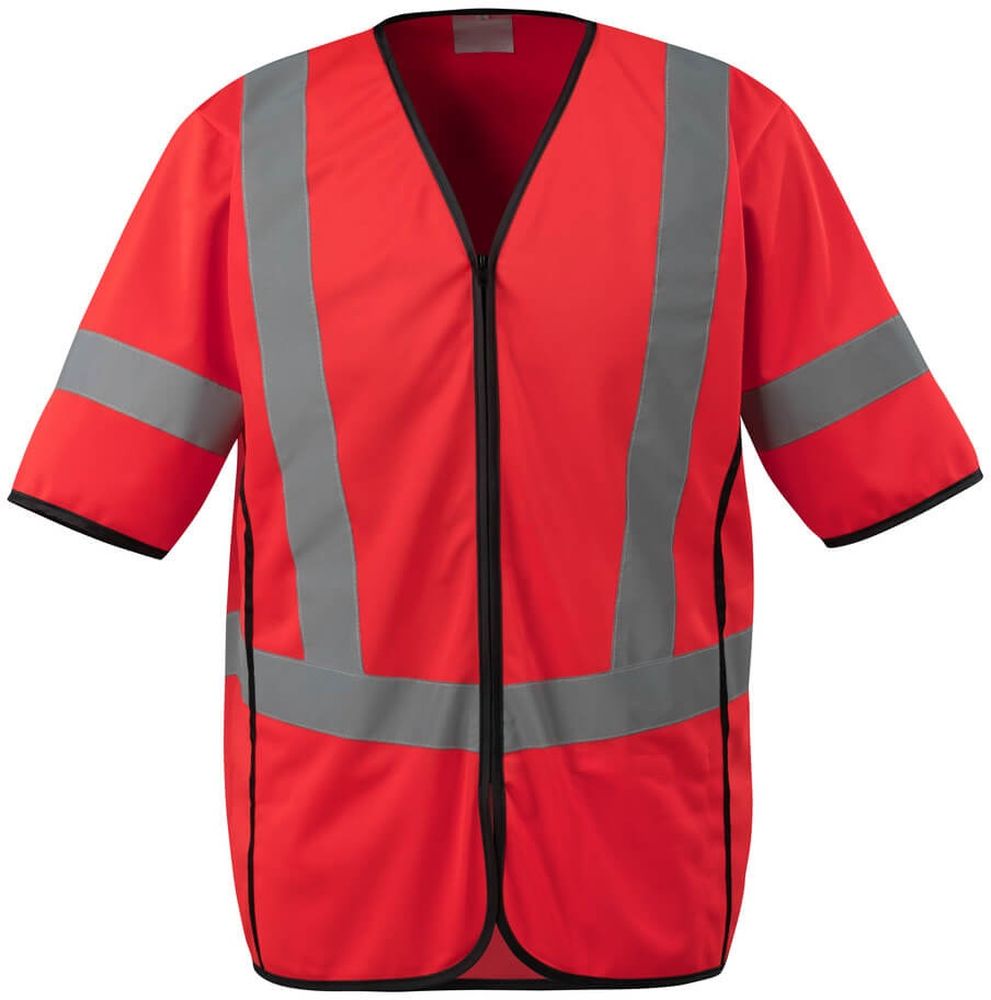 MascotWarnwestePackwoodSafeSupreme50216-310Hi-visRot-XXL