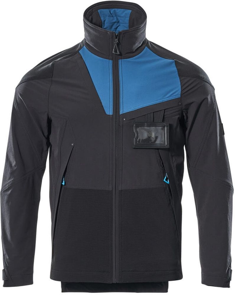 MascotJackeAdvanced17101-311SchwarzDunkelpetroleum-XXL