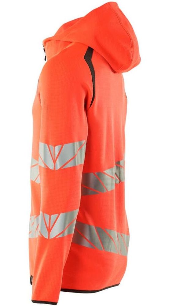 MascotKapuzensweatshirtmitReiverschlussAccelerateSafe19284-781Hi-visRotDunkelanthrazit-XXL