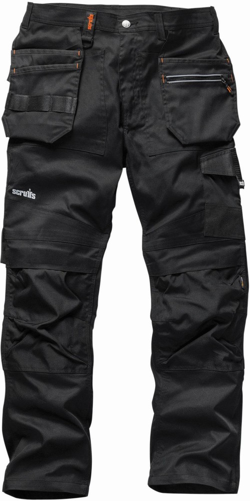 ScruffsHoseStretch-ArbeitshoseTrade-Flex-Schwarz