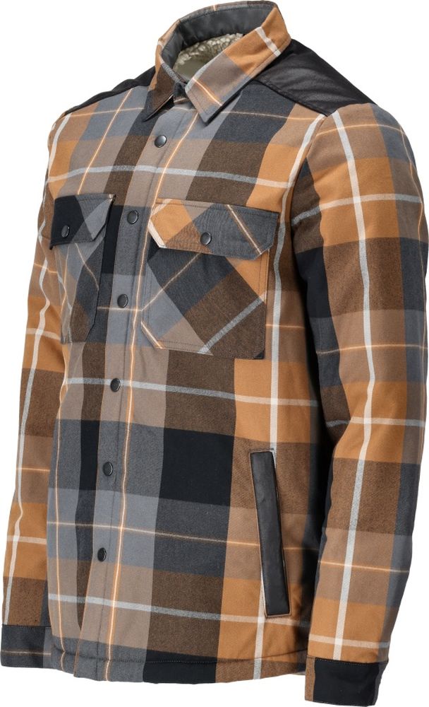 MascotHemdmitFaserpelzFutterCustomized23104-446Nussbraun-kariert-XXL