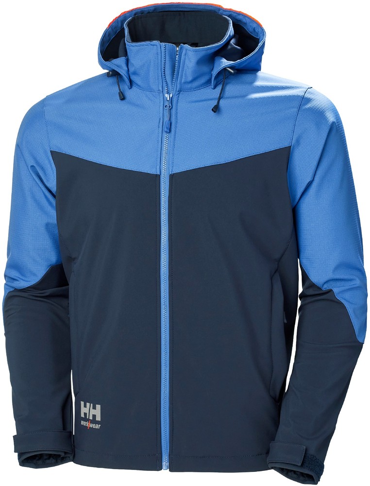 HellyHansenSoftshelljackeOxfordHSoftsJacketNavyStoneBlue-XS