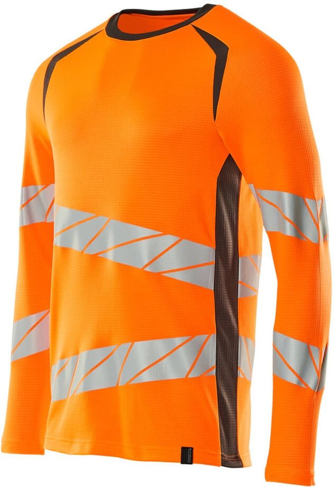 MascotT-ShirtLangarmAccelerateSafe19081-771Hi-visOrangeDunkelanthrazit-XXL