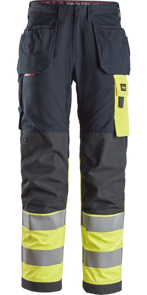 SnickersFlammschutzhoseProtecWorkHigh-VisArbeitshosemitHolstertaschenKl1NavyHigh-VisGelb SnickersFlammschutzhoseProtecWorkHigh-VisArbeitshosemitHolstertaschenKl1NavyHigh-VisGelb