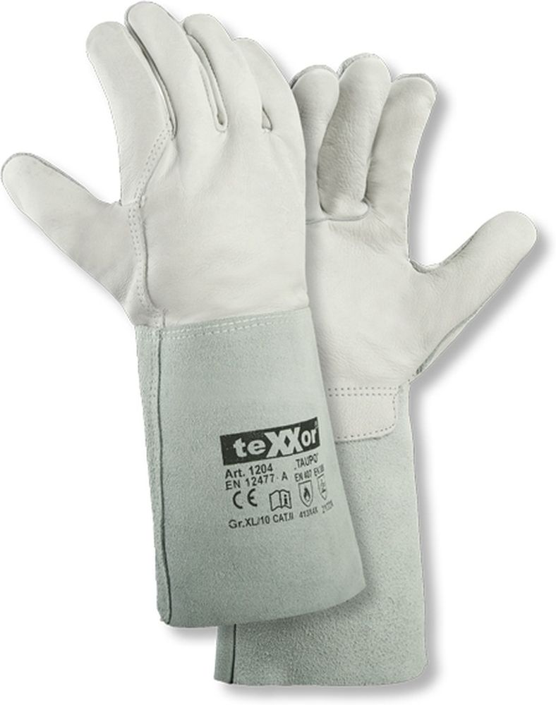 teXXorSchweierhandschuheTaupo12Stck1204