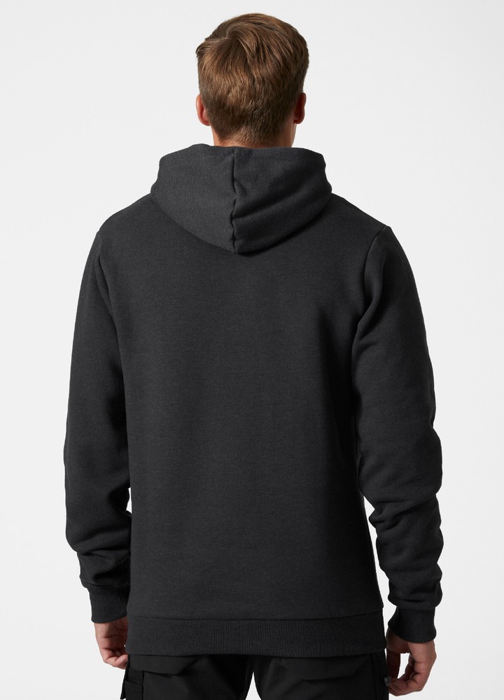 HellyHansenLogoHoodieBlack-XS