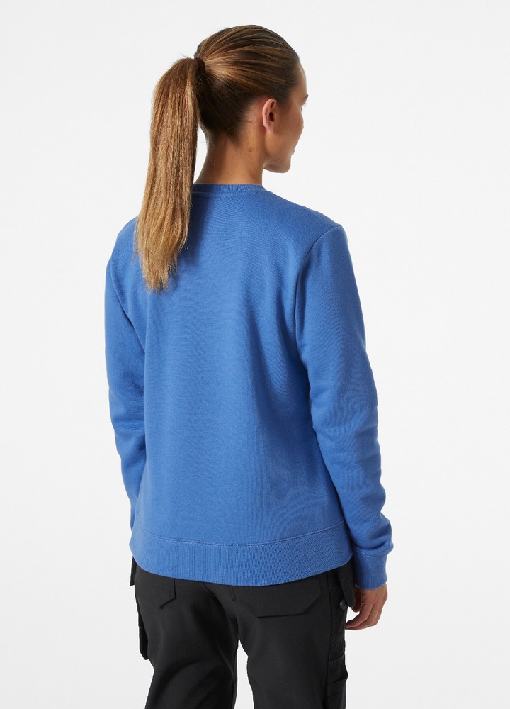 HellyHansenDamenClassicSweatshirtStoneBlue-XS