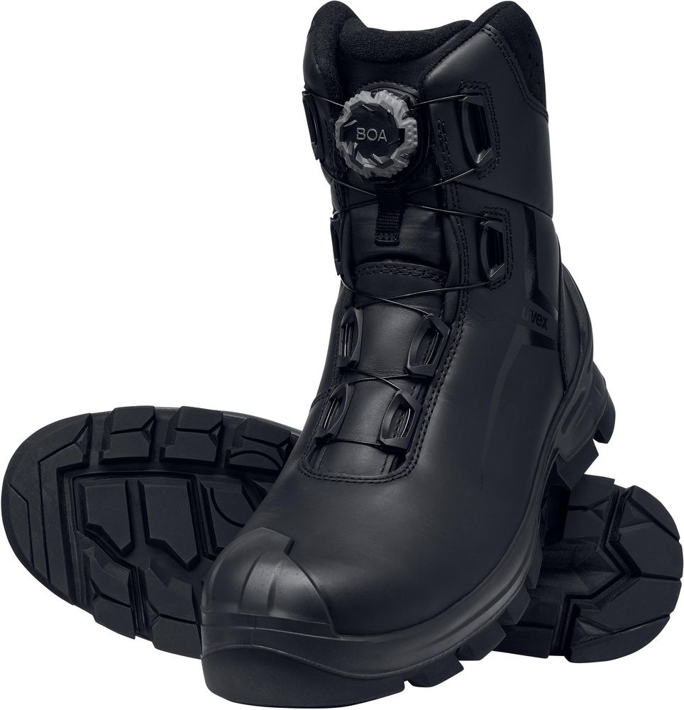 UvexSicherheitsschuhStiefel2MacsoleSicherheitsstiefelS3LSRS3LBOAFitSystem65363SchwarzOrange-35Weite12