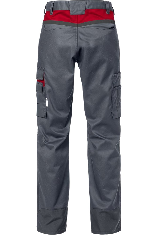 FristadsIndustrie-Stretch-HoseDamenhose2554STFPGrauRot-34