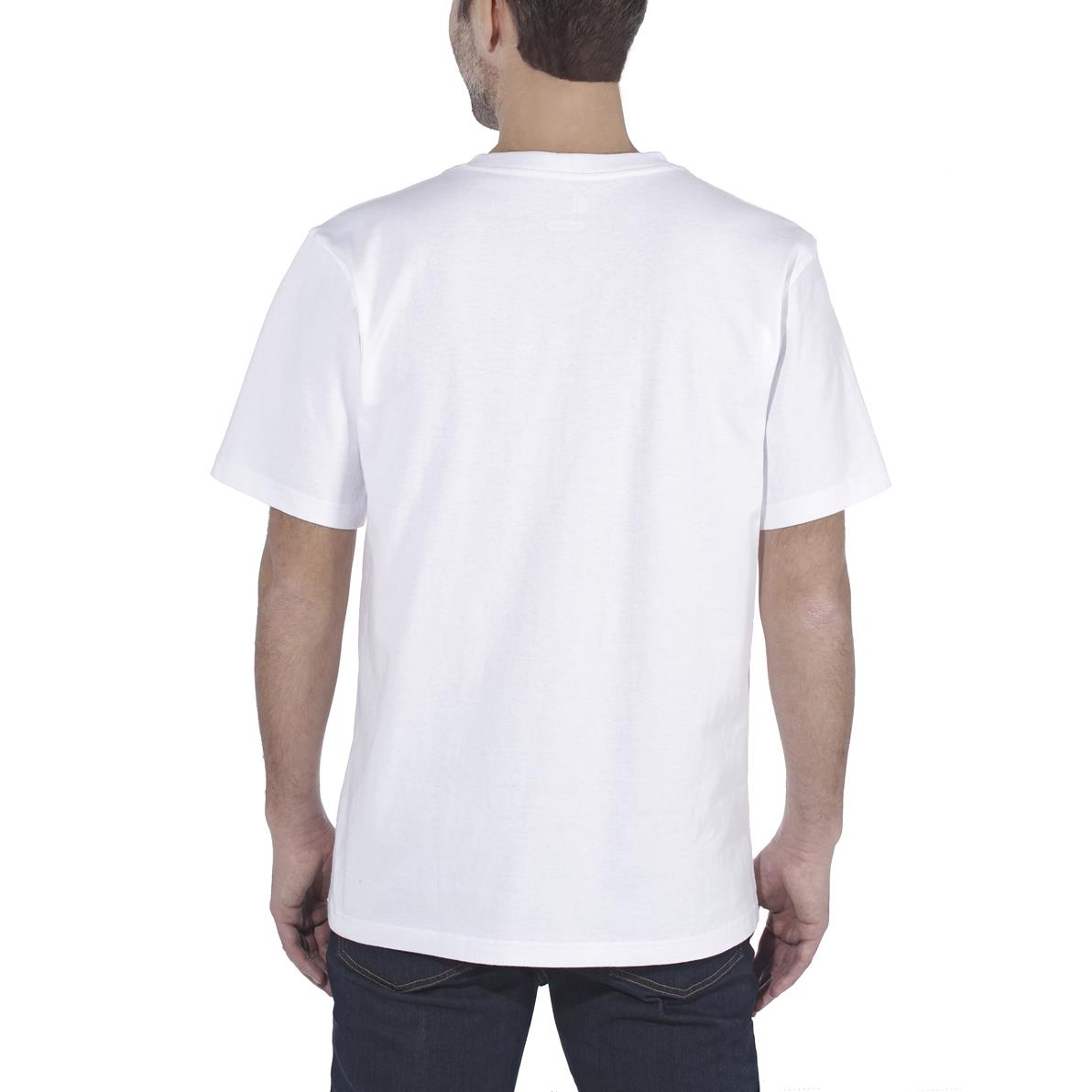 CarharttHerrenT-ShirtWorkwPocketSST-ShirtWhite