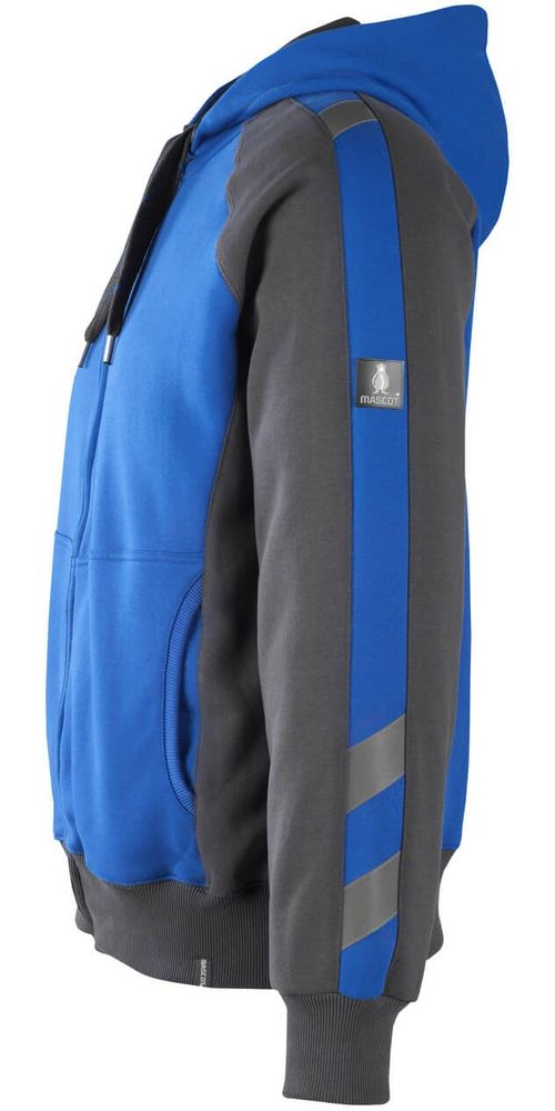 MascotKapuzensweatshirtmitReiverschlussWiesbadenUnique50566-963KornblauSchwarzblau-XXL