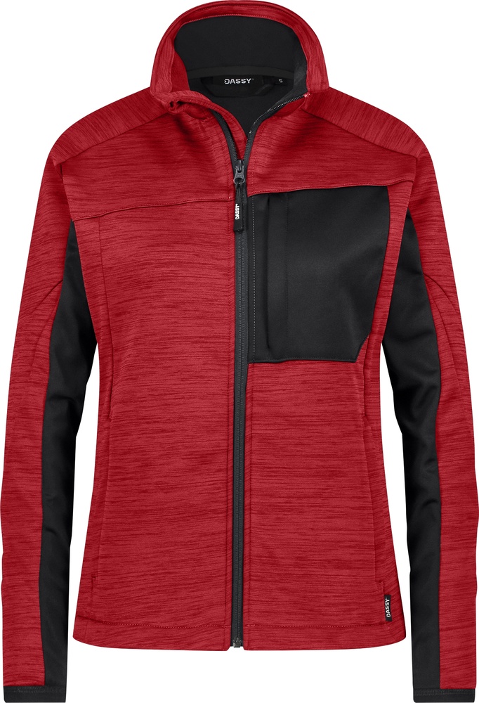 DassyDamenMidlayer-JackeConvexNextWomenRotSchwarz-XS