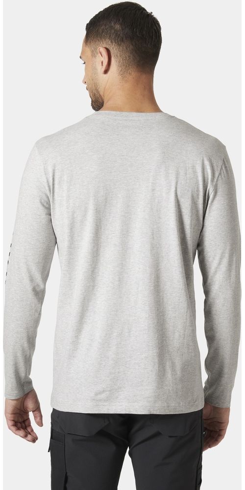 HellyHansenLongsleeveClassicLogo79282930LightGreyMelange-XS