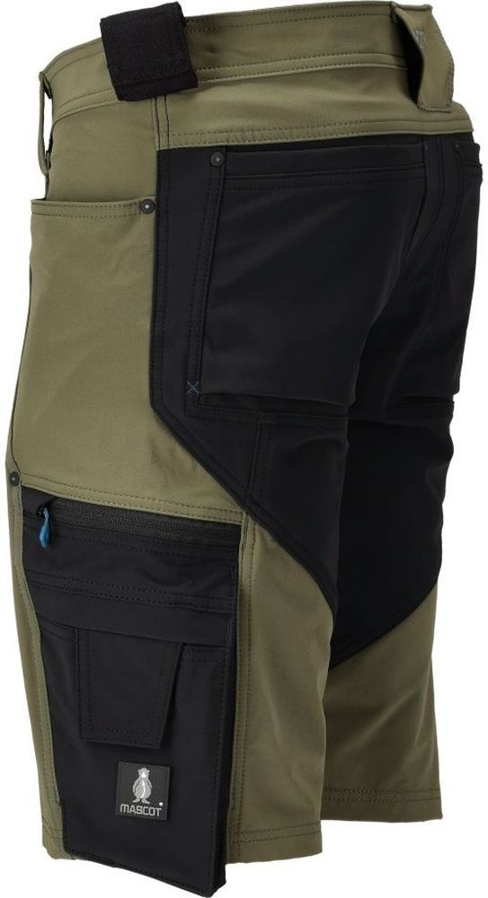 MascotShortsAdvanced23149-311MoosgrnSchwarz-C42