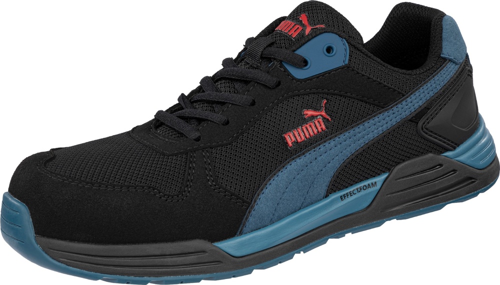 PumaSafetySicherheitsschuheFrontsideLowS1PEsdHroSrcSchwarz-Blau-39
