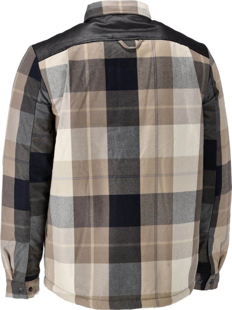 MascotHemdmitFaserpelzFutterCustomized23104-446DunkelSandbeige-kariert-XXL