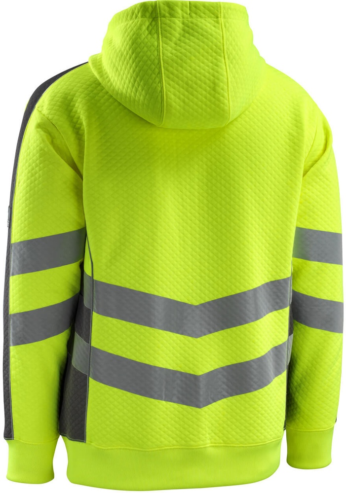 MascotKapuzensweatshirtmitReiverschlussCorbySafeSupreme50138-932Hi-visGelbDunkelanthrazit-XXL