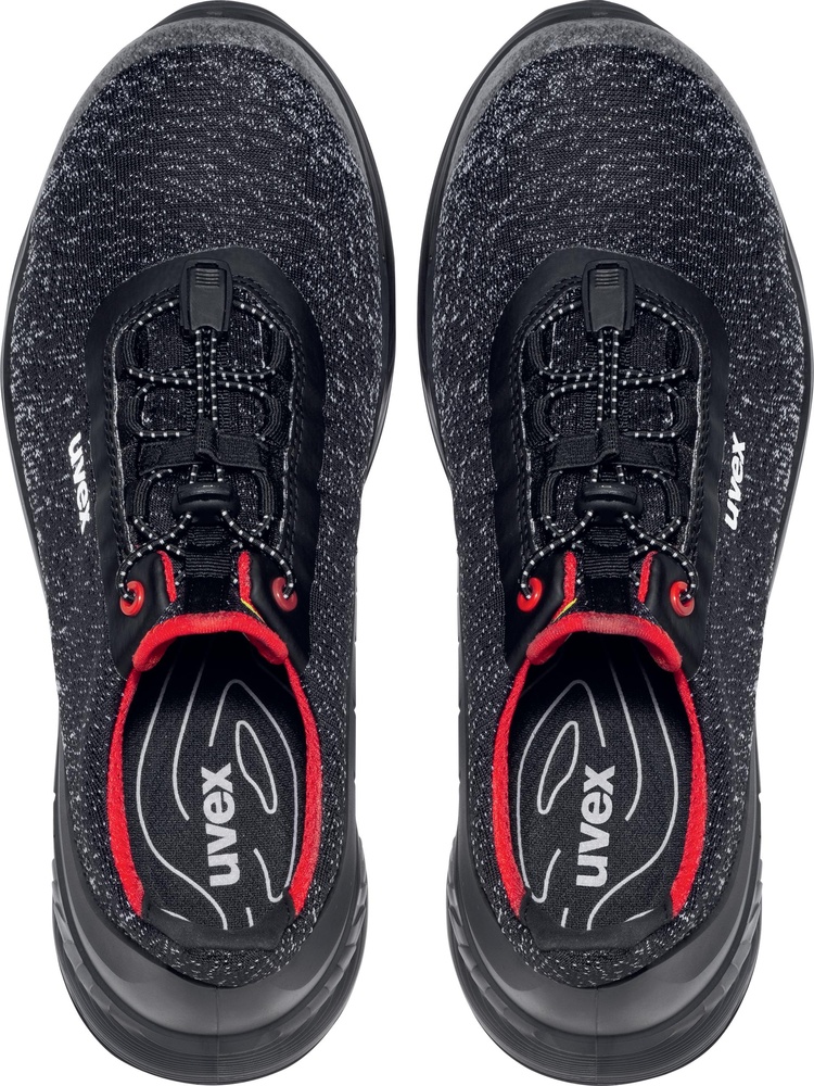 UvexSicherheits-Halbschuhe1G2S1SRC68528SchwarzRot-35Weite11