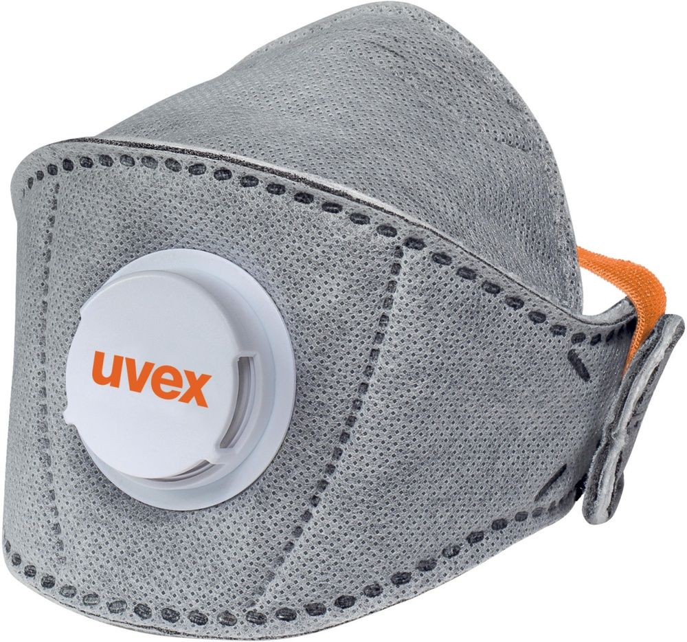 UvexFaltmaskeSilv-AirPremium5220FFP287652Grau15Stck