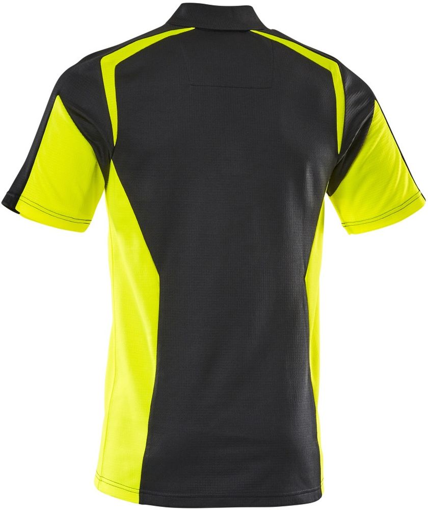MascotPolo-ShirtAccelerateSafe22083-771SchwarzHi-visGelb-XXL