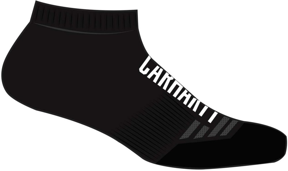 CarharttForceLogoLowCutSock3PackBlack