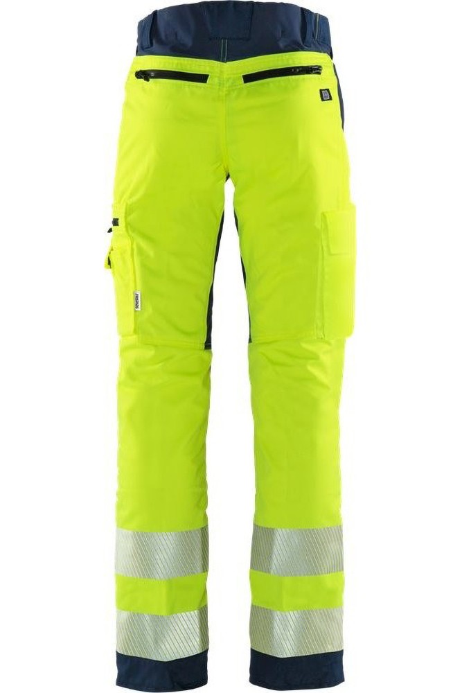 FristadsHighVisStretch-HoseKlasse22712PLUWarnschutz-GelbMarine-C54