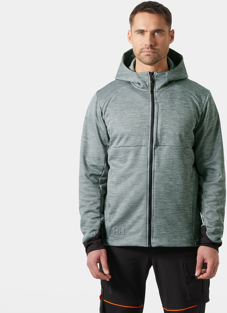 HellyHansenHoodieTechHoodedMidlayer79232GreyMelange-XS