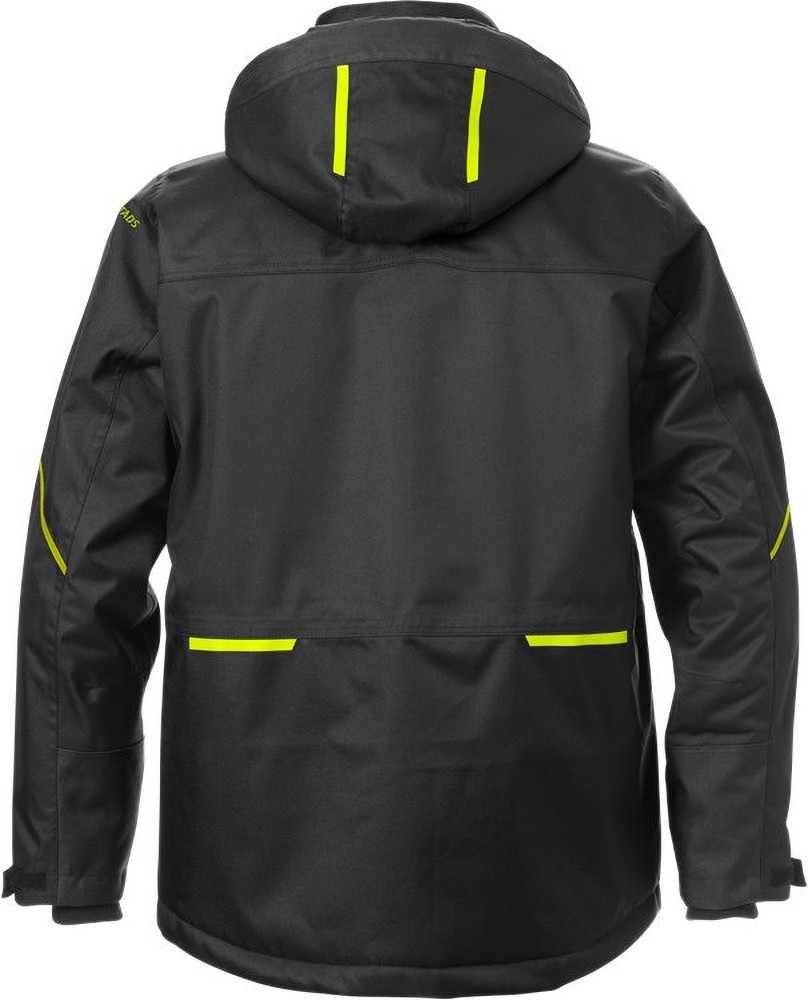 FristadsAirtechWinterjacke4058GTCSchwarzGelb-M