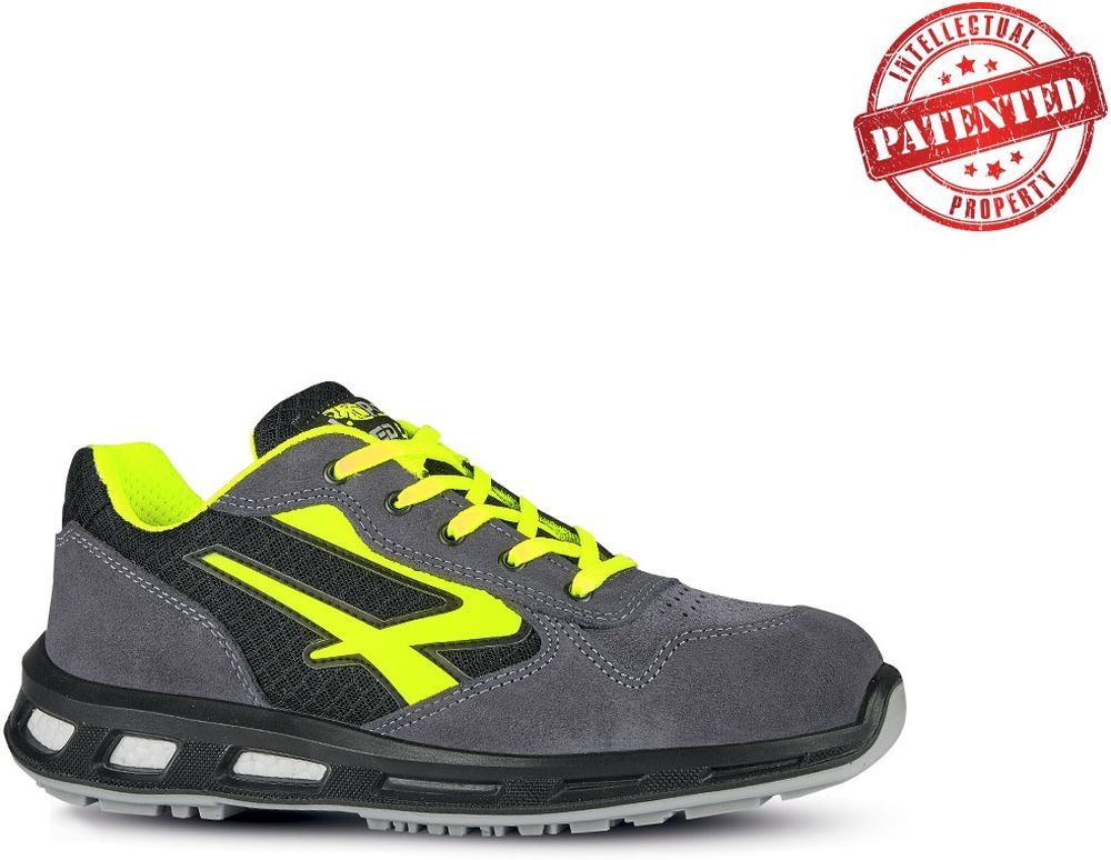 U-PowerSicherheitsschuheHalbschuheYellowEsdS1PSrcRL20386Grau-35