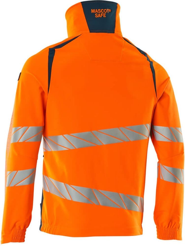MascotJackeAccelerateSafe19009-511Hi-visOrangeDunkelpetroleum-XXL