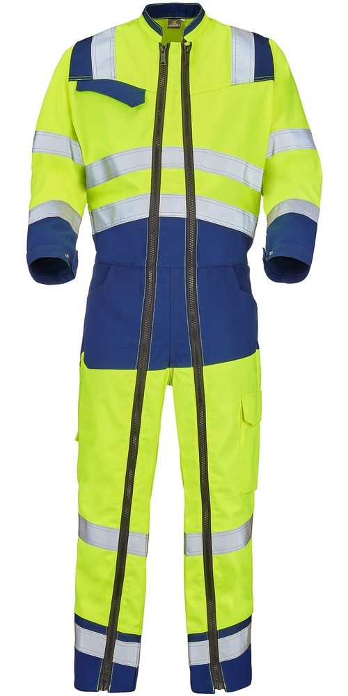 CepovettOverall2ReissverschlsseFluoSafeXp9J869570FluoYellowNavy-XS