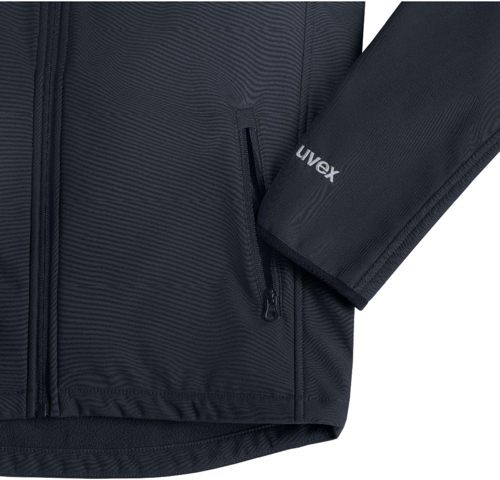 UvexSoftshelljackeSuxxeedCraft88827SchwarzGraphit-XS