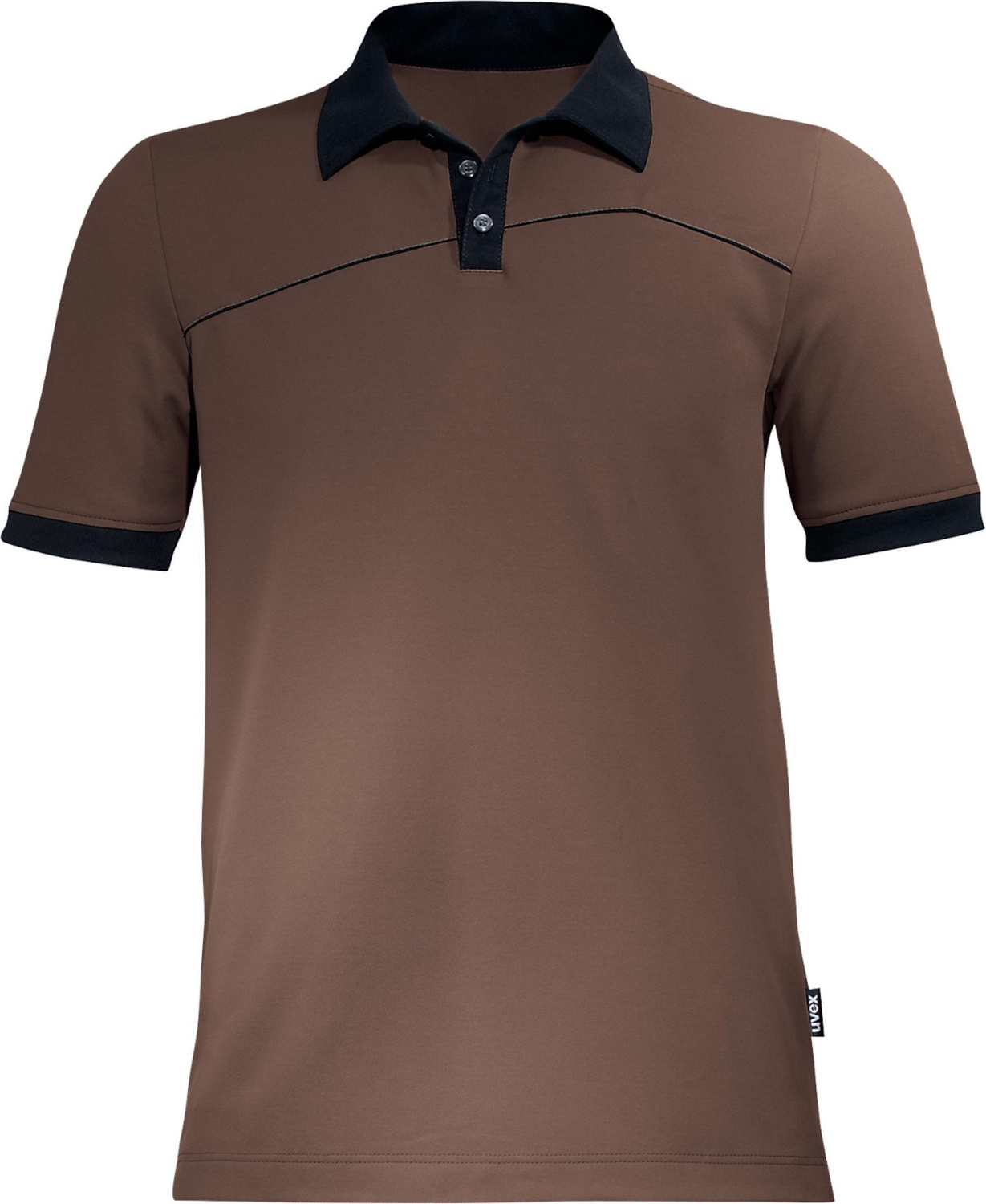 UvexPoloshirtPerfexxionBraunKakao17231