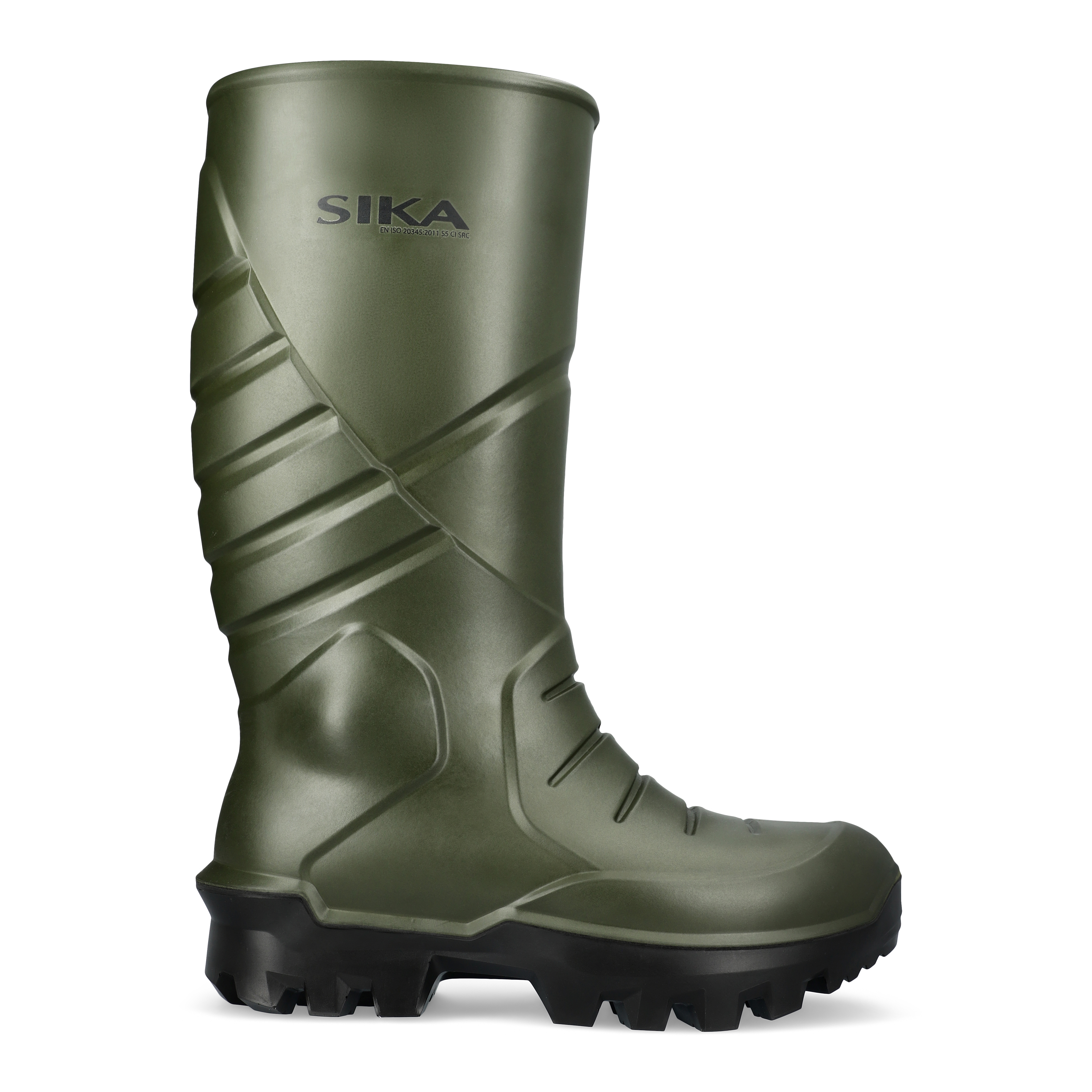 SikaGummistiefelThermoGreenPUsafetyGrn-38