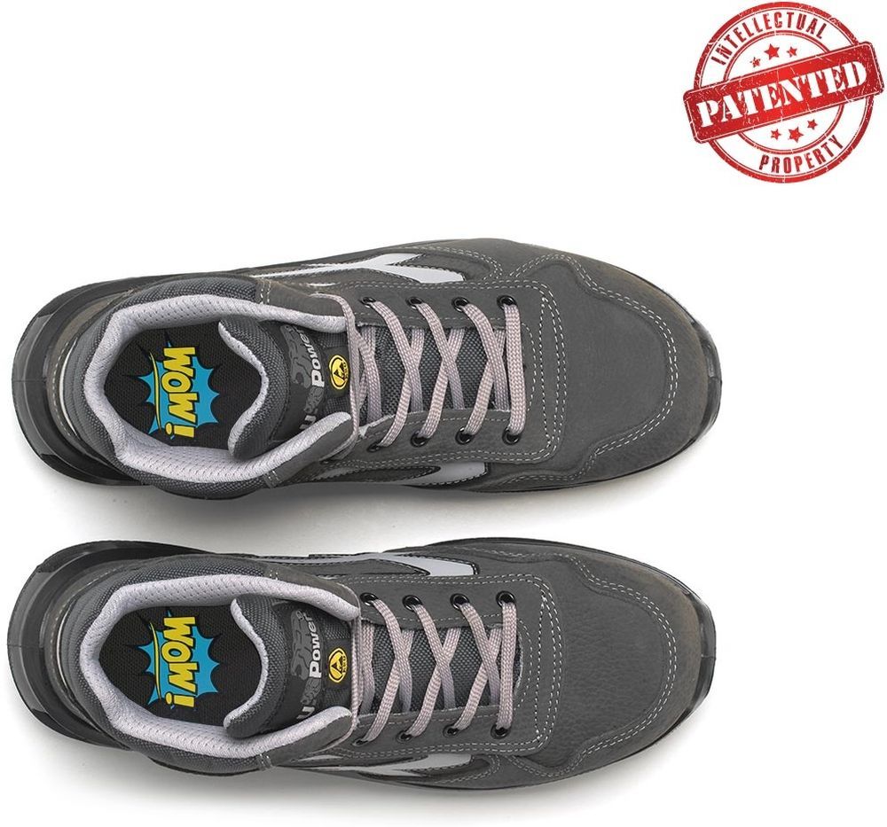 U-PowerSicherheitsschuheHochschuheInfinityEsdS3CiSrcRL10023Schwarz-35