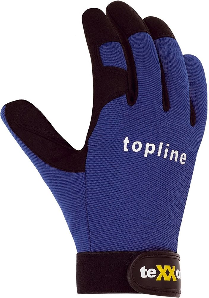teXXorToplineKunstleder-HandschuheNaples12Stck2500BlauSchwarz-7