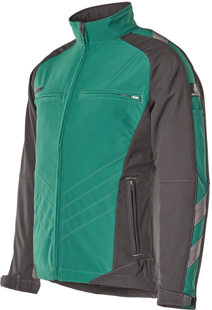 MascotSoftshellJackeDresdenUnique12002-149GrnSchwarz-XXL