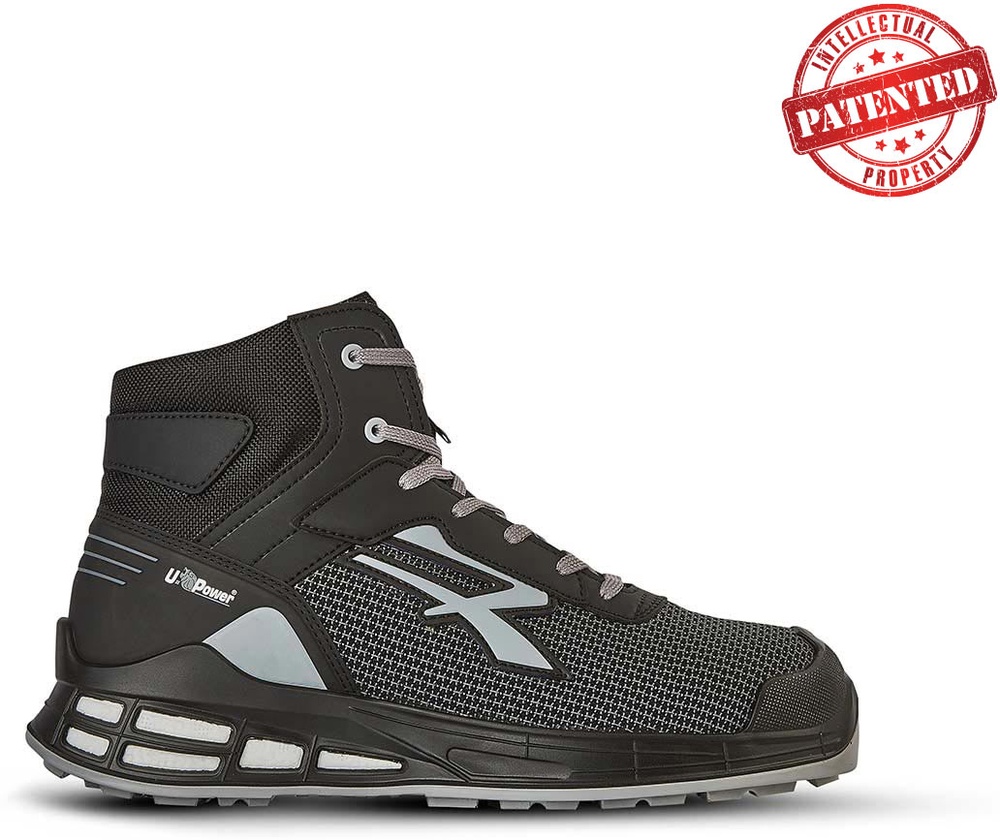 U-PowerSicherheitsschuheHochschuheFantomEsdS3CiSrcRN10074Schwarz-35