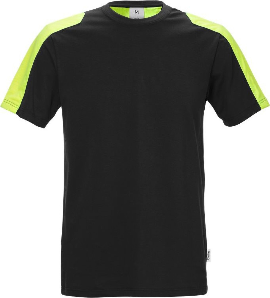 FristadsKurzarmT-ShirtStretch-T-Shirt7447RTTSchwarz-XS