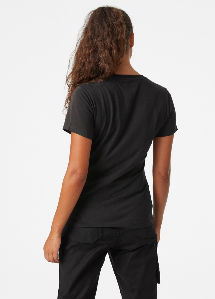 HellyHansenDamenClassicT-ShirtBlack-3XL