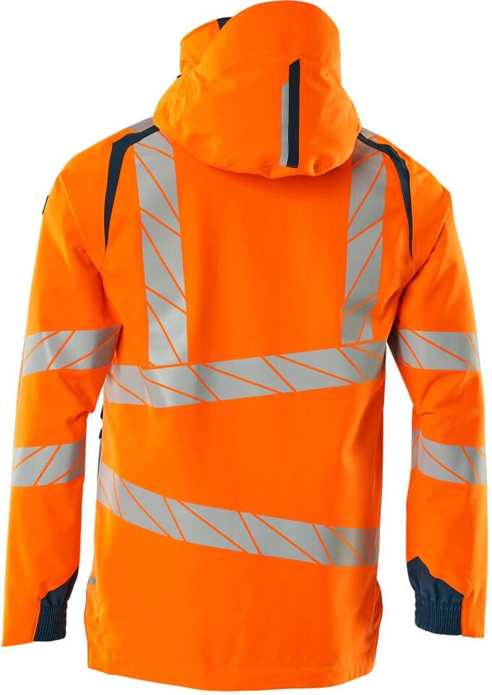 MascotHardShellJackeAccelerateSafe19001-449Hi-visOrangeDunkelpetroleum-XXL