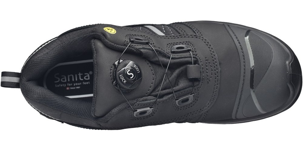 SanitaHerrenSicherheitsschuhThulit-Esd-S3S-LockShoeBlack-Grey