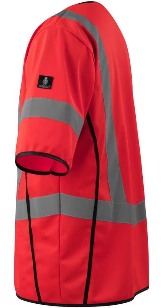 MascotWarnwestePackwoodSafeSupreme50216-310Hi-visRot-XXL