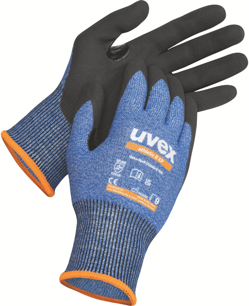 UvexSchutzhandschuheSchutzhandschuhAthleticBXp60036SchwarzBlau10Paar-10