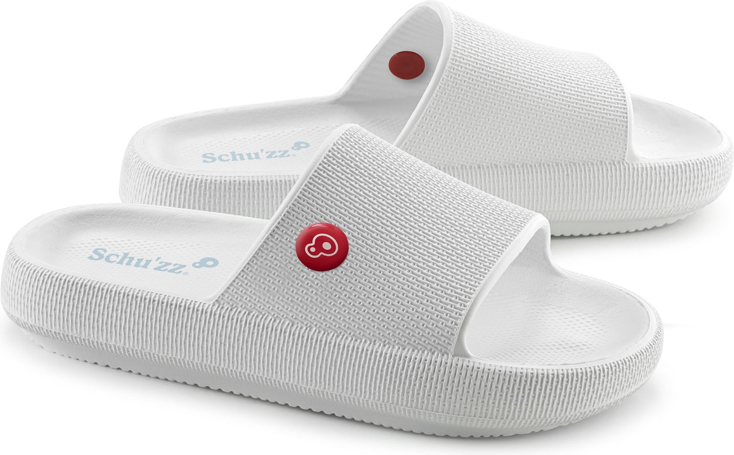 SchuzzSchuzzHerrenBadelatschenCLAQUETTEHommeFarineWei-40-41