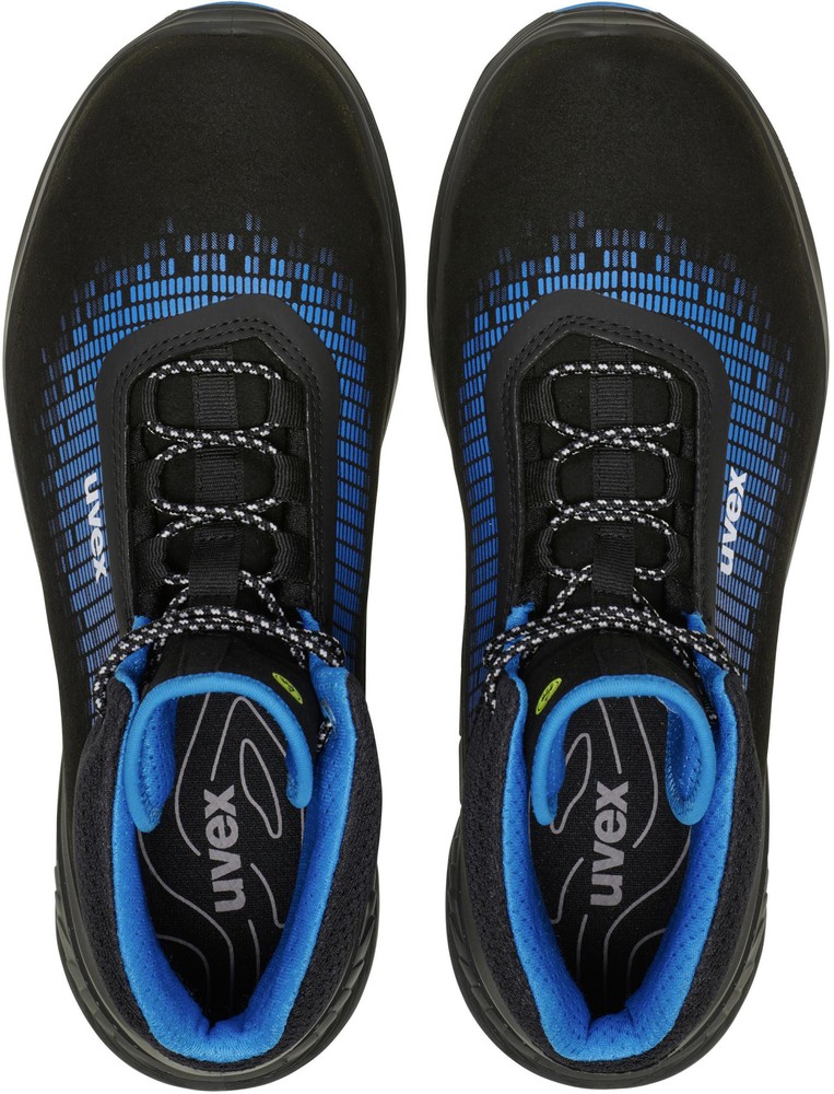 UvexSicherheitsschuhStiefel6833SchwarzBlauPu
