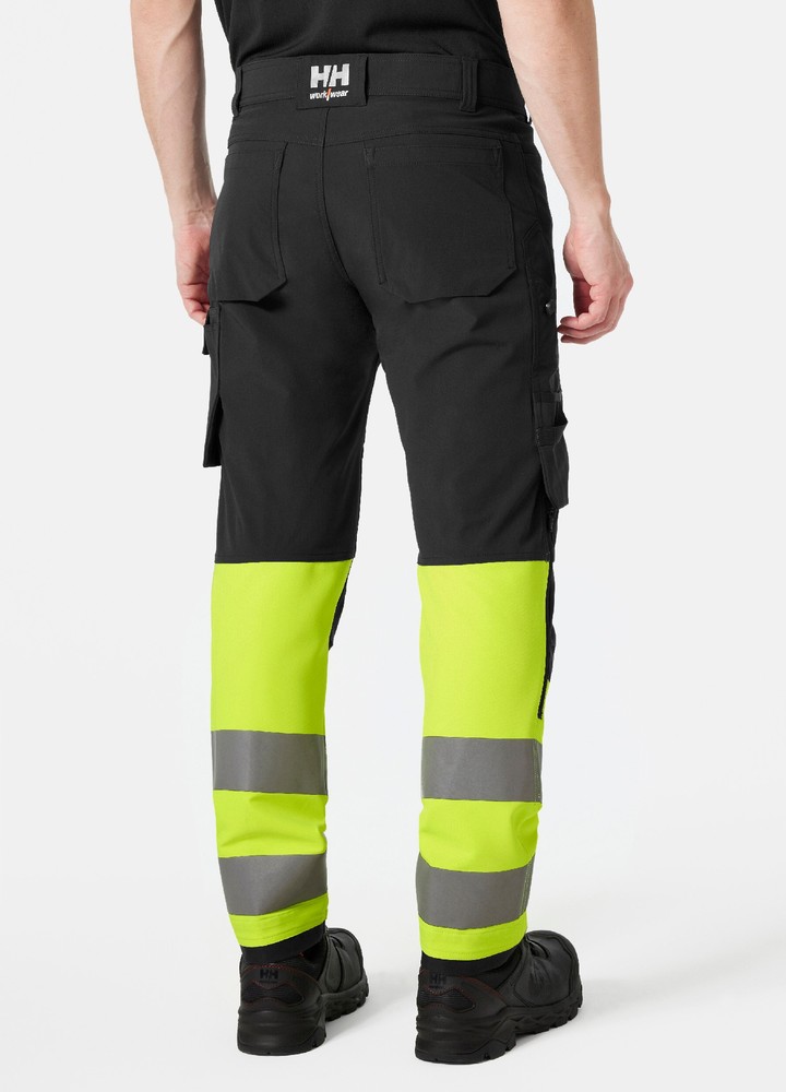 HellyHansenArbeitshoseAlna4XWorkPantCl1YellowEbony-C44