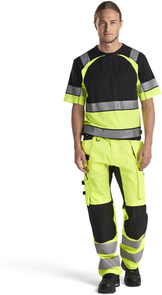 BlklderArbeitshoseHighVismitStretch15521811GelbSchwarz-C144